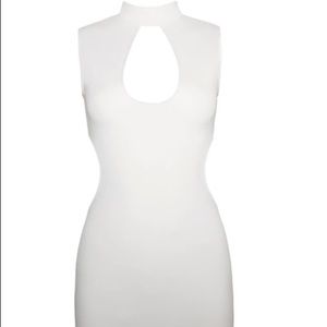 AKNA Damien White Mini dress version of the dress worn in HBO’s Euphoria